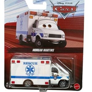Disney Pixar Cars Morgan Martins Rescue Vehicle